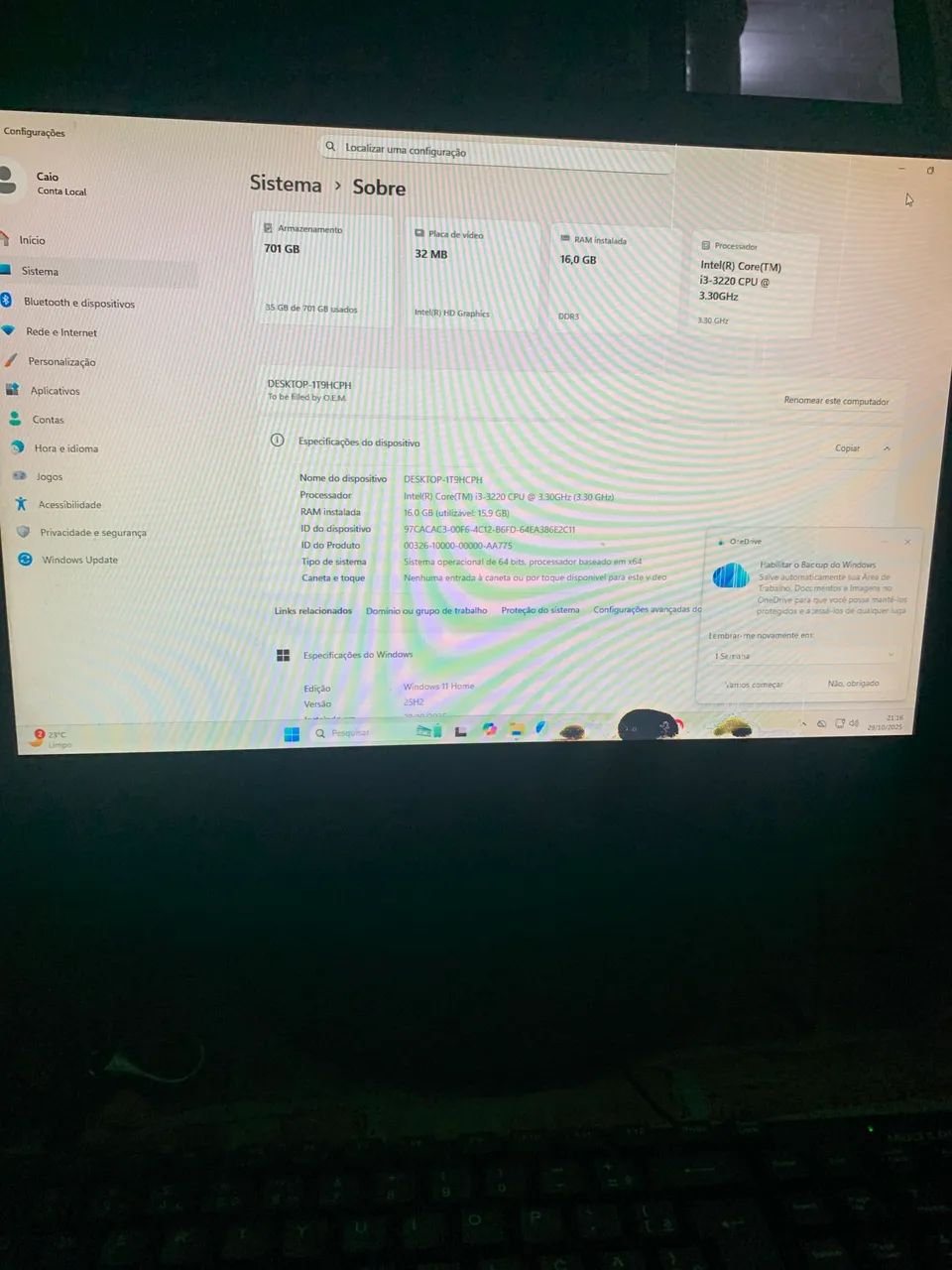 Computador i3 3220 - Foto 2