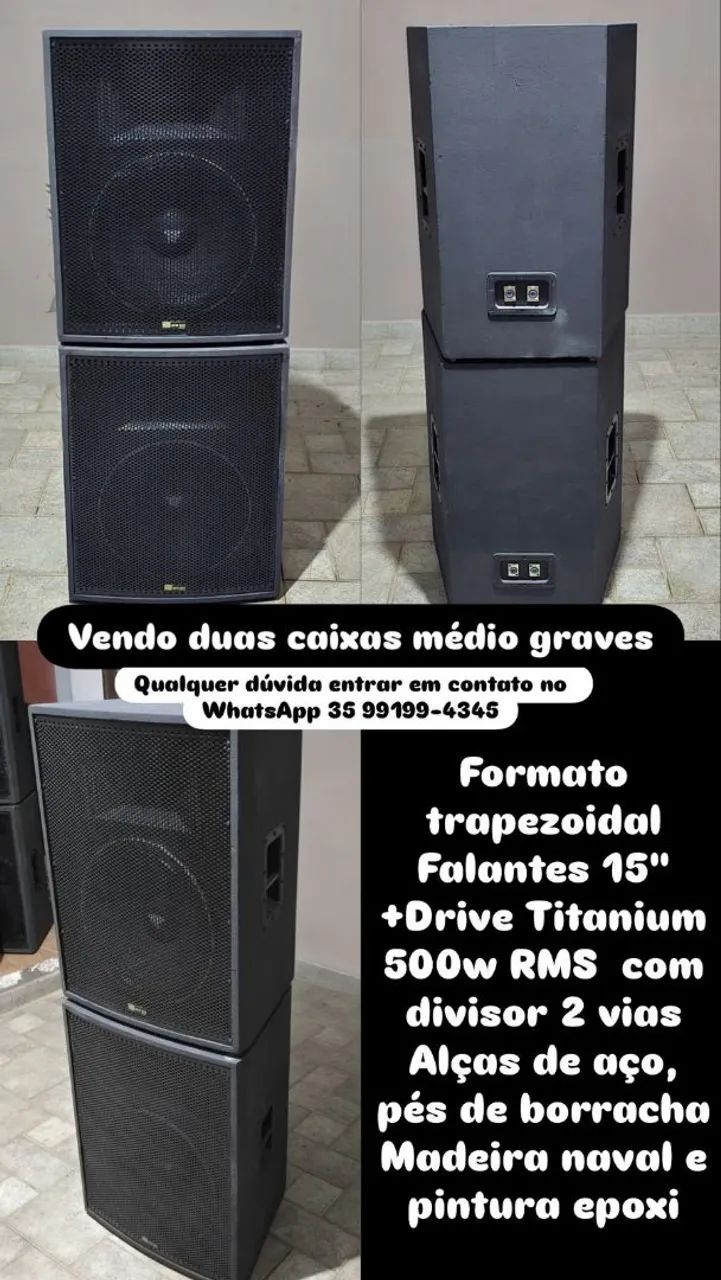 Caixas Acústicas 
