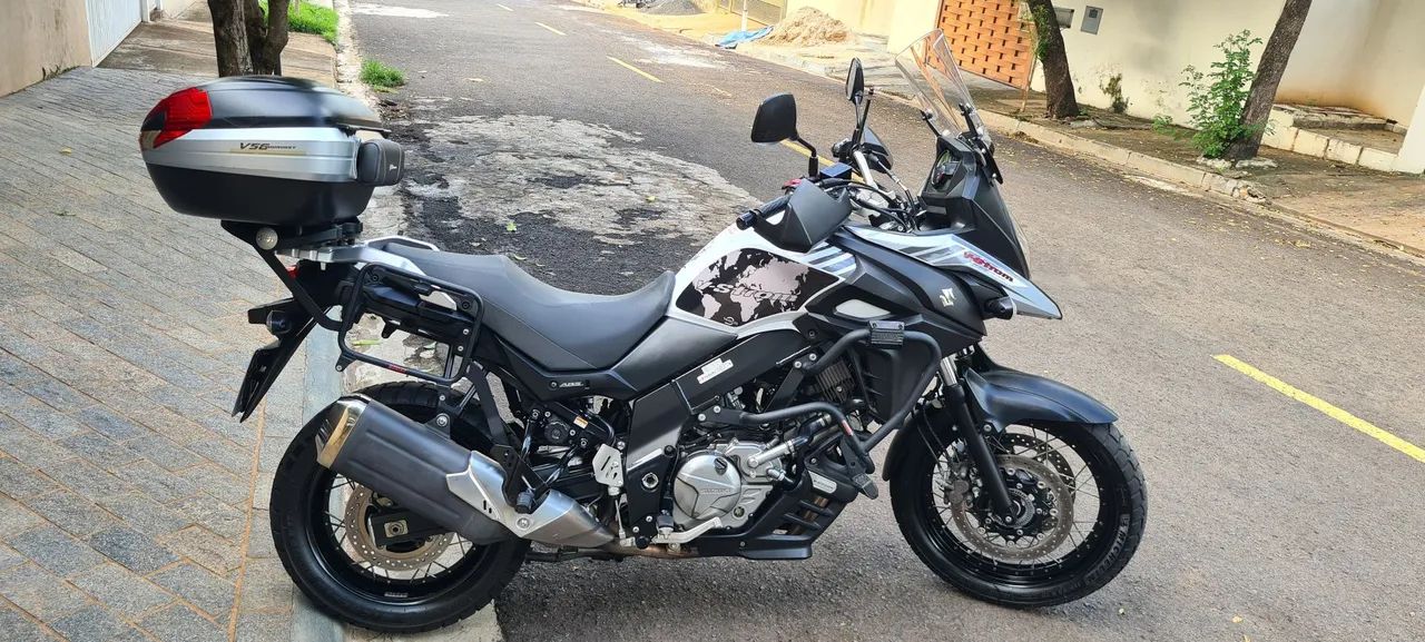 V-Strom 650XT 19 Equipada! Pego carro na troca - Foto 3