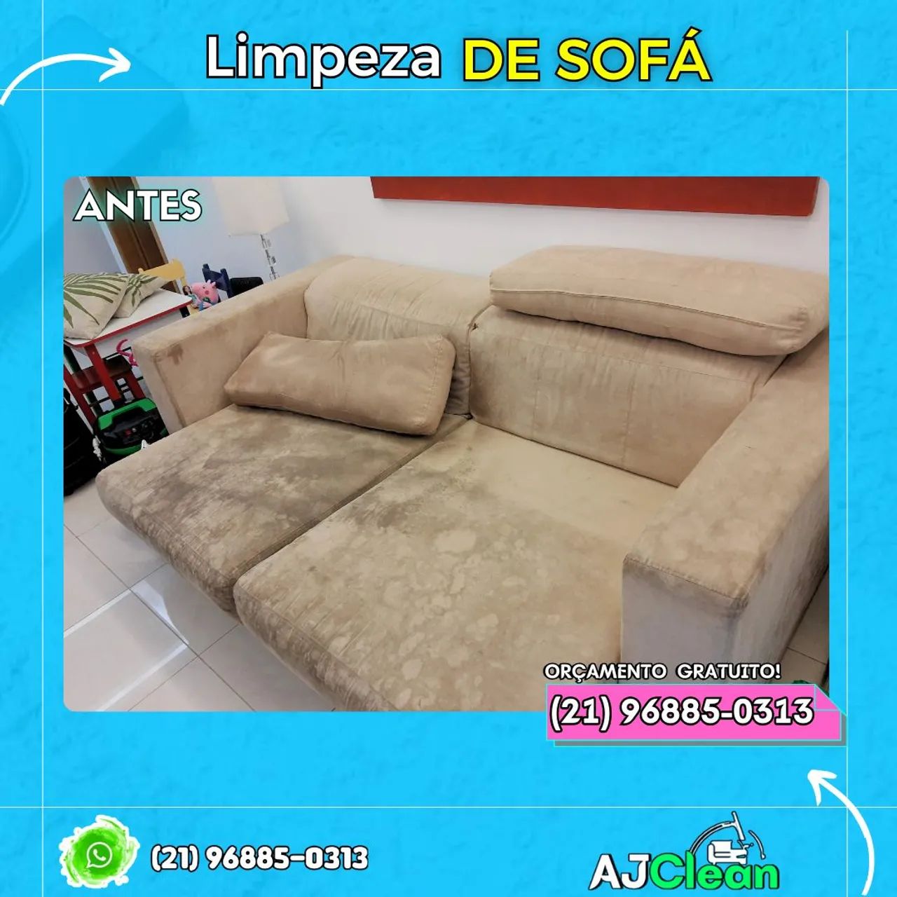 Limpeza e Higienização de sofá, colchão, estofados - Foto 2