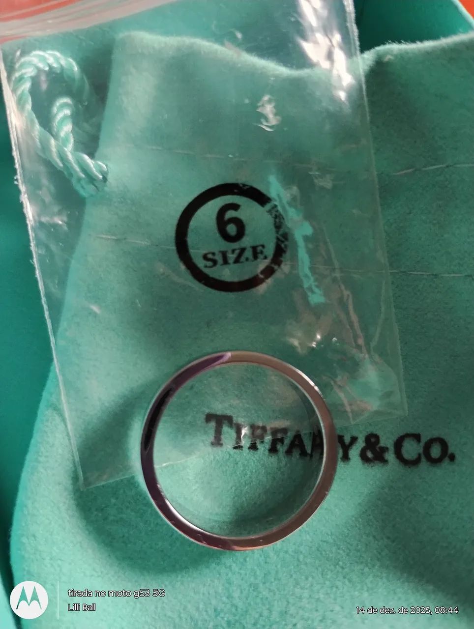 Aliança prata Tiffany & co. NY - Foto 3