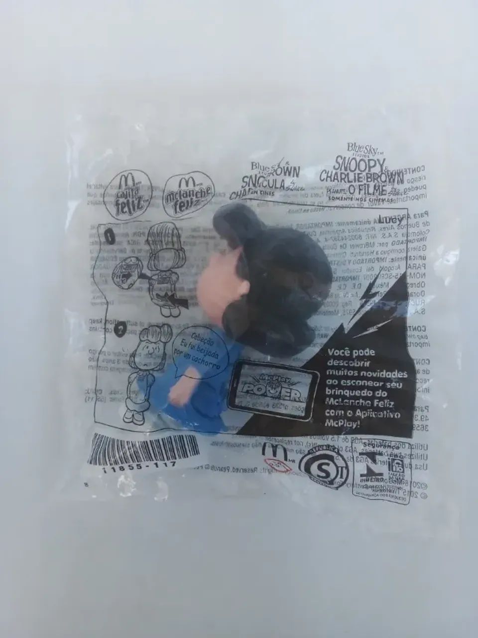 Promocional Mcdonalds Charlie Brown Lucy Lacrado 2016