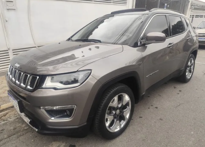 Jeep Compass Limited 2.0 Flex Autom. 2018 60.230 km COM TETO R$97.900,00