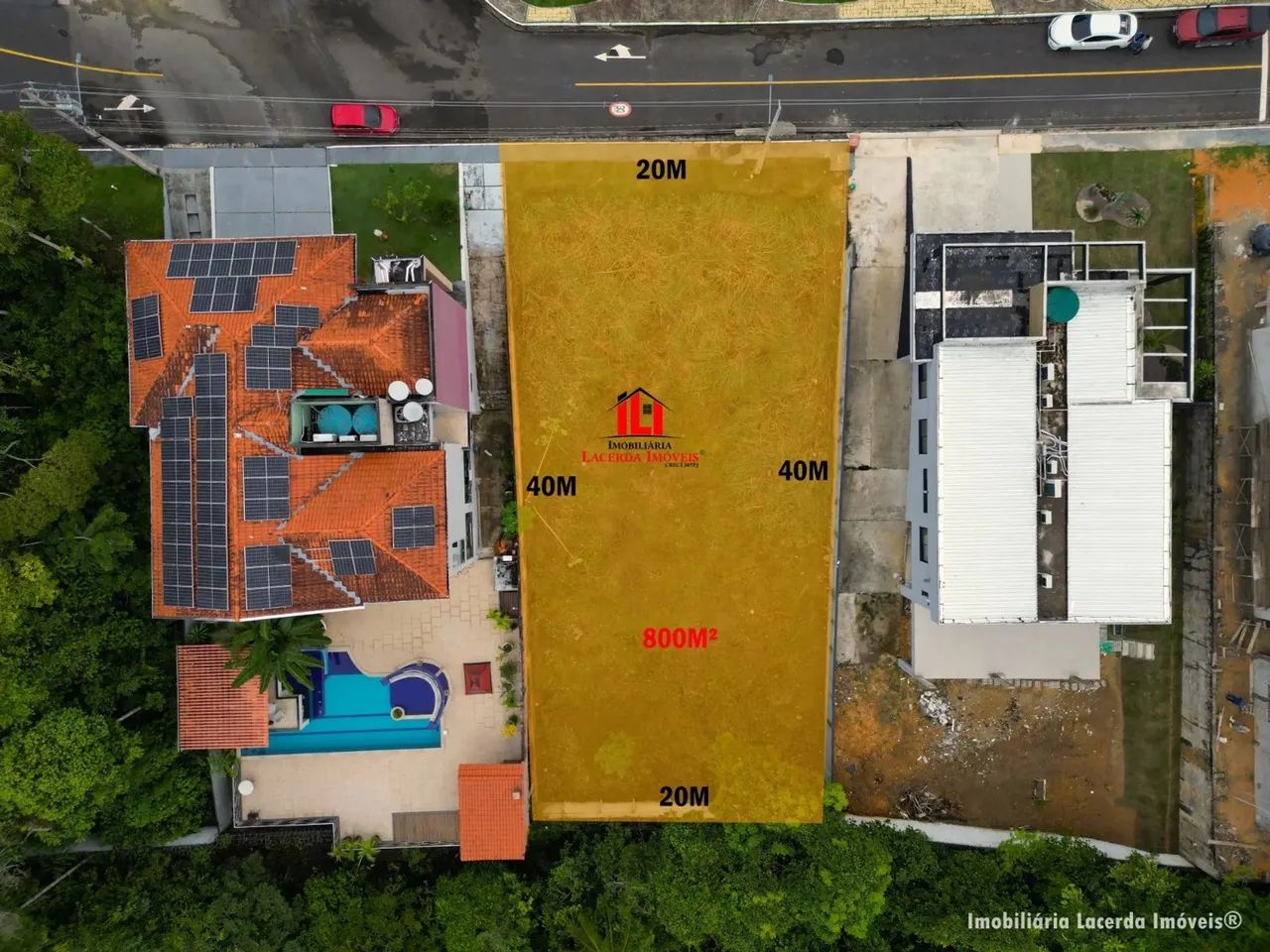 Lote no Mediterrâneo 20x40= 800m² na Ponta Negra Manaus | Pronto pra Construir - Foto 5