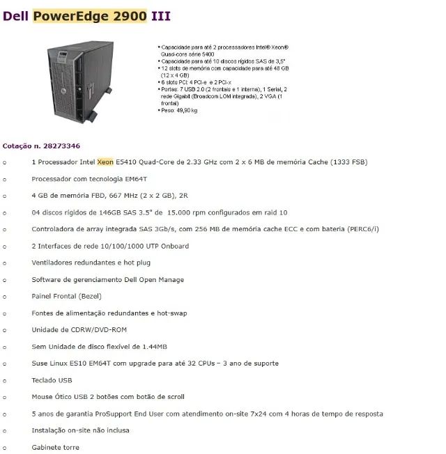 2 Servidores Dell Power Edge 2900  III  - Foto 6