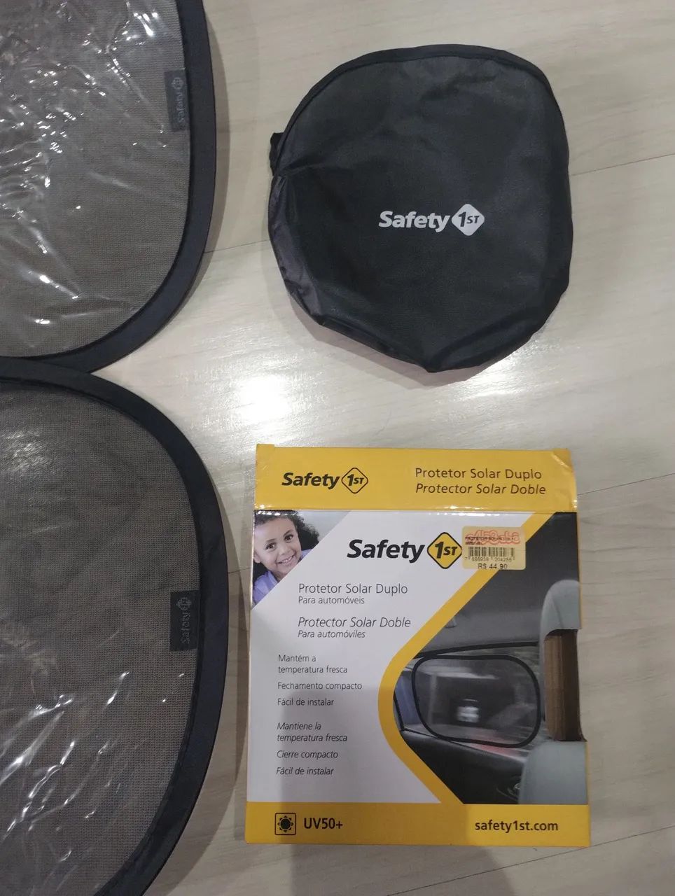 Protetor Solar Duplo, da marca Safety 1st, com proteção UV50 - Foto 5