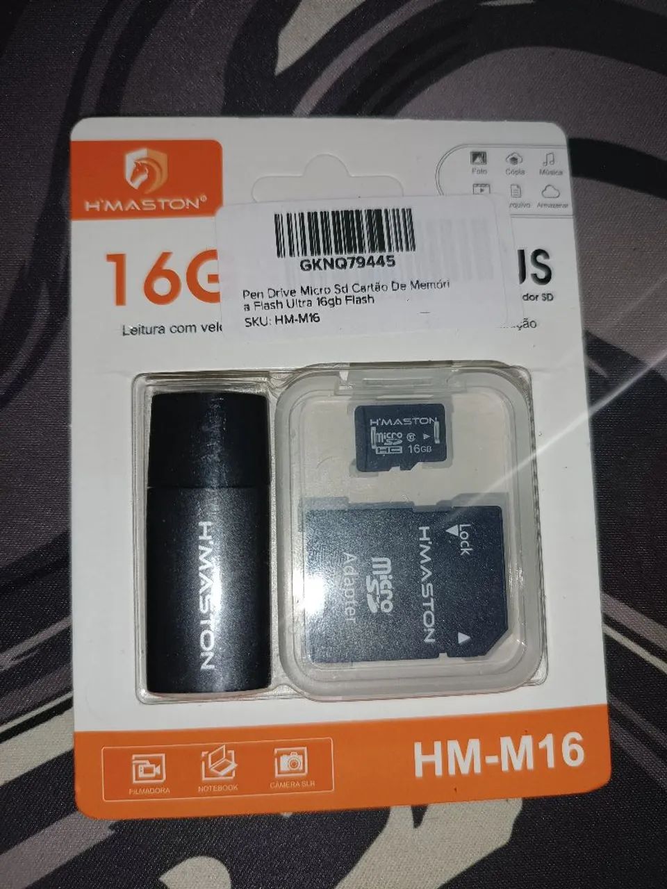 Micro SD H'MASTON 16GB Entrega RÁPIDA