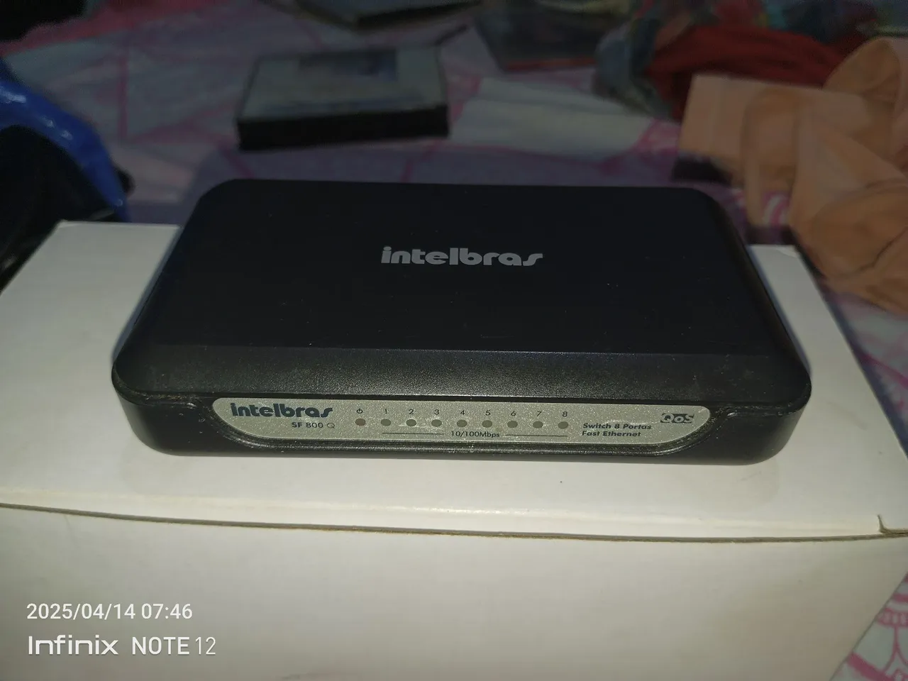 Switch de Rede Intelbras SF 800 Q - 8Portas