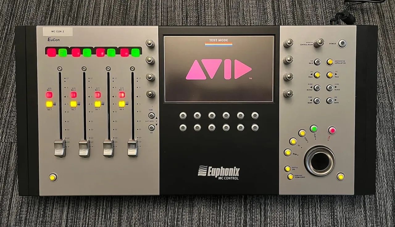 Controle Euphonix MC Avid 