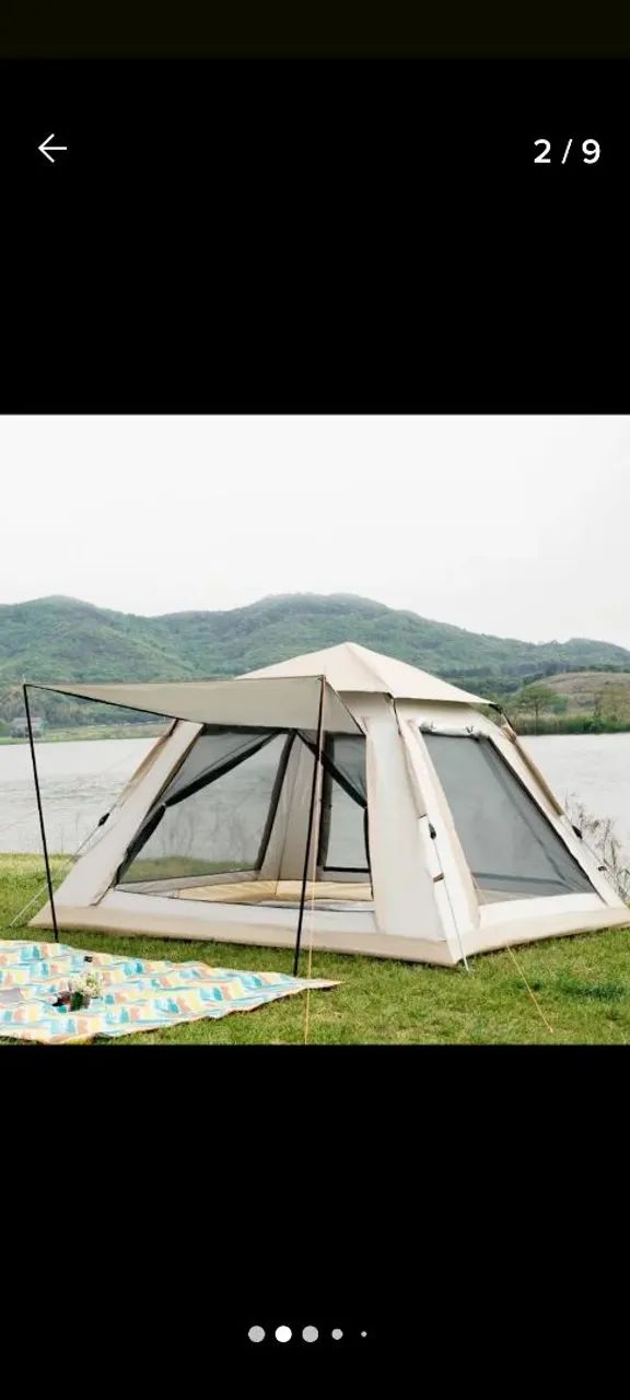 Barraca de Camping Familiar Espaçosa e Confortável - Foto 2