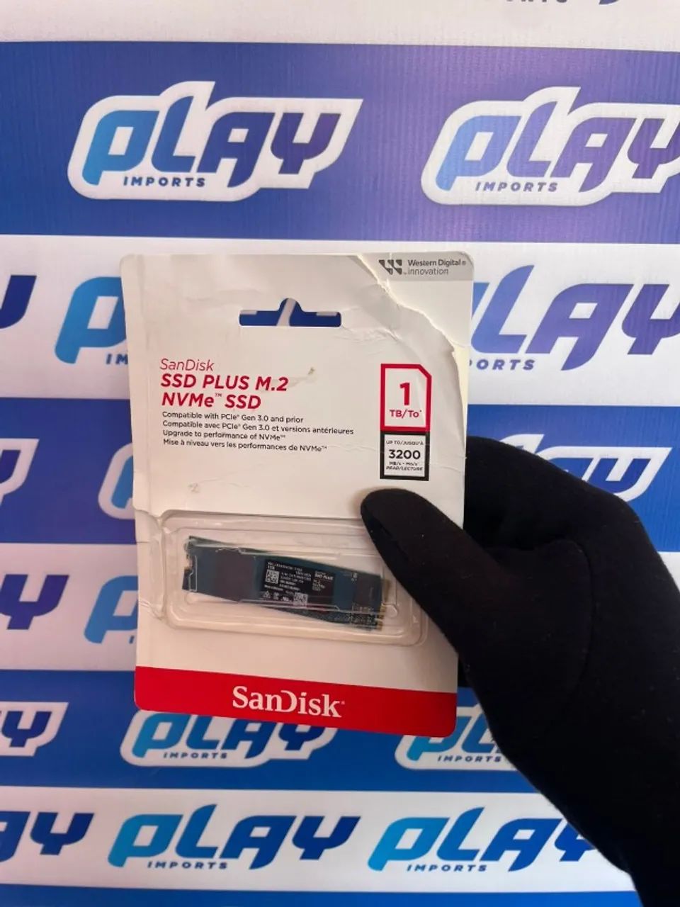 SSD M2 NVME 1TB Sandisk Plus | Nunca Usado | Novo Com Garantia | Entrega Rapida 