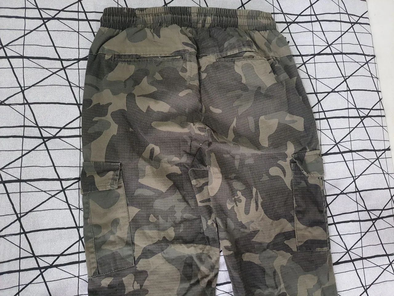 Calça Cargo Blue Steel Camuflada Masculina - Foto 2