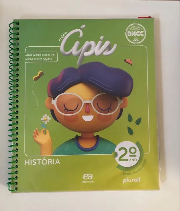 Livro de História projeto Apis - 2º Ano - Ensino Fundamental