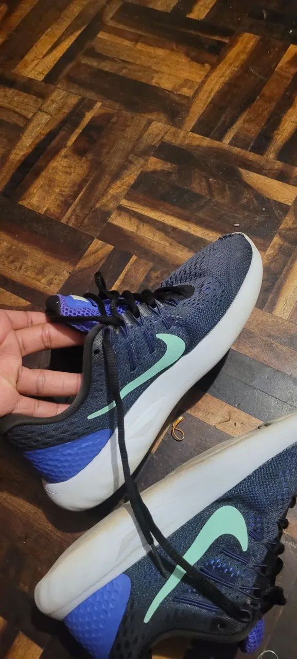 Tênis Nike Azul original 34 - Foto 2