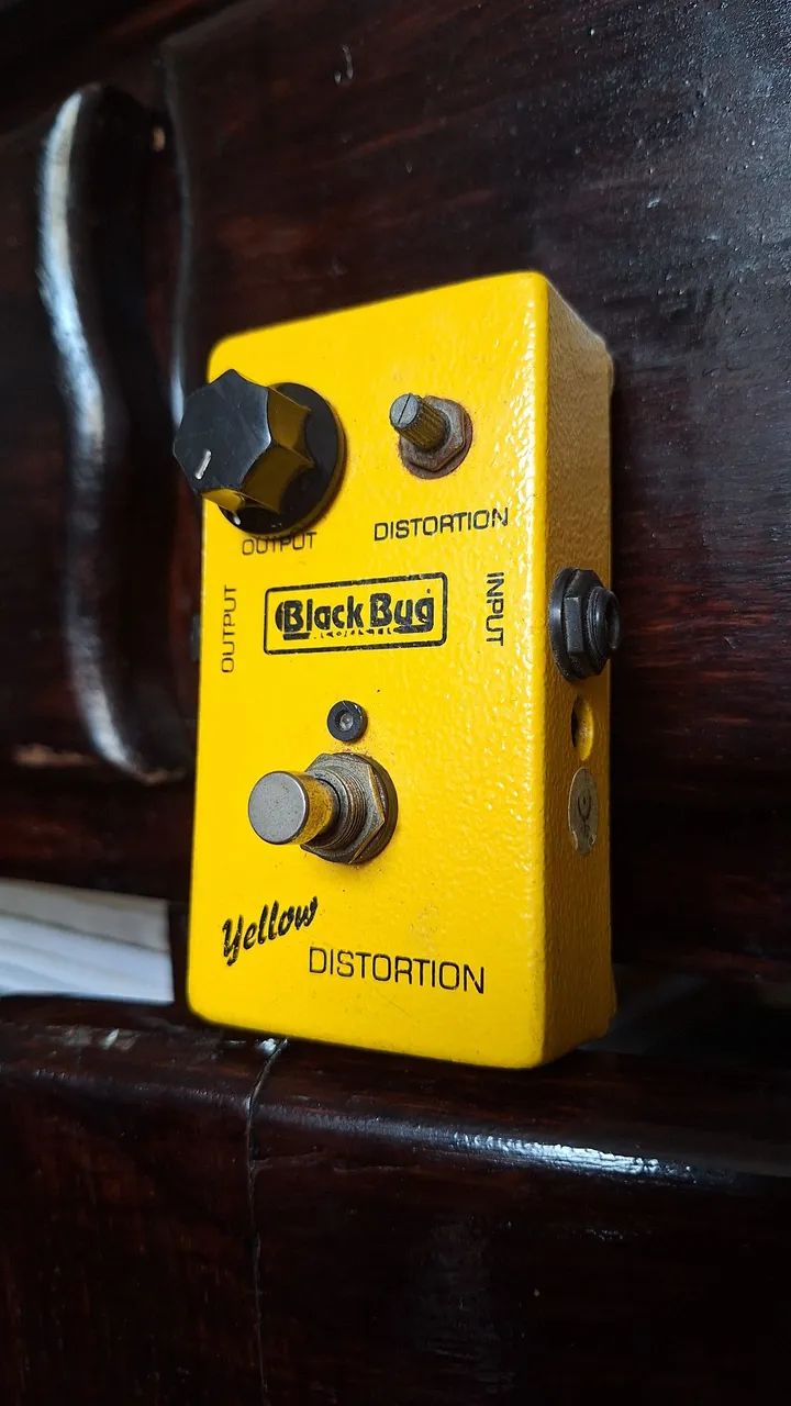 Pedal Distorção Black Bug Yellow - Foto 3