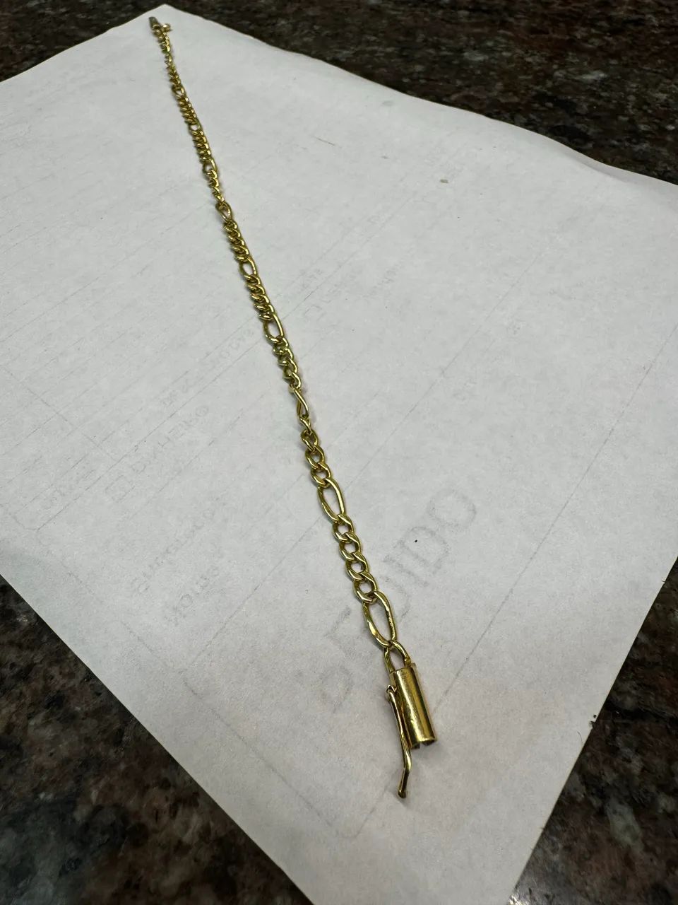 PULSEIRA DE OUTRO MACIÇA 7.74G 23CM - Foto 3