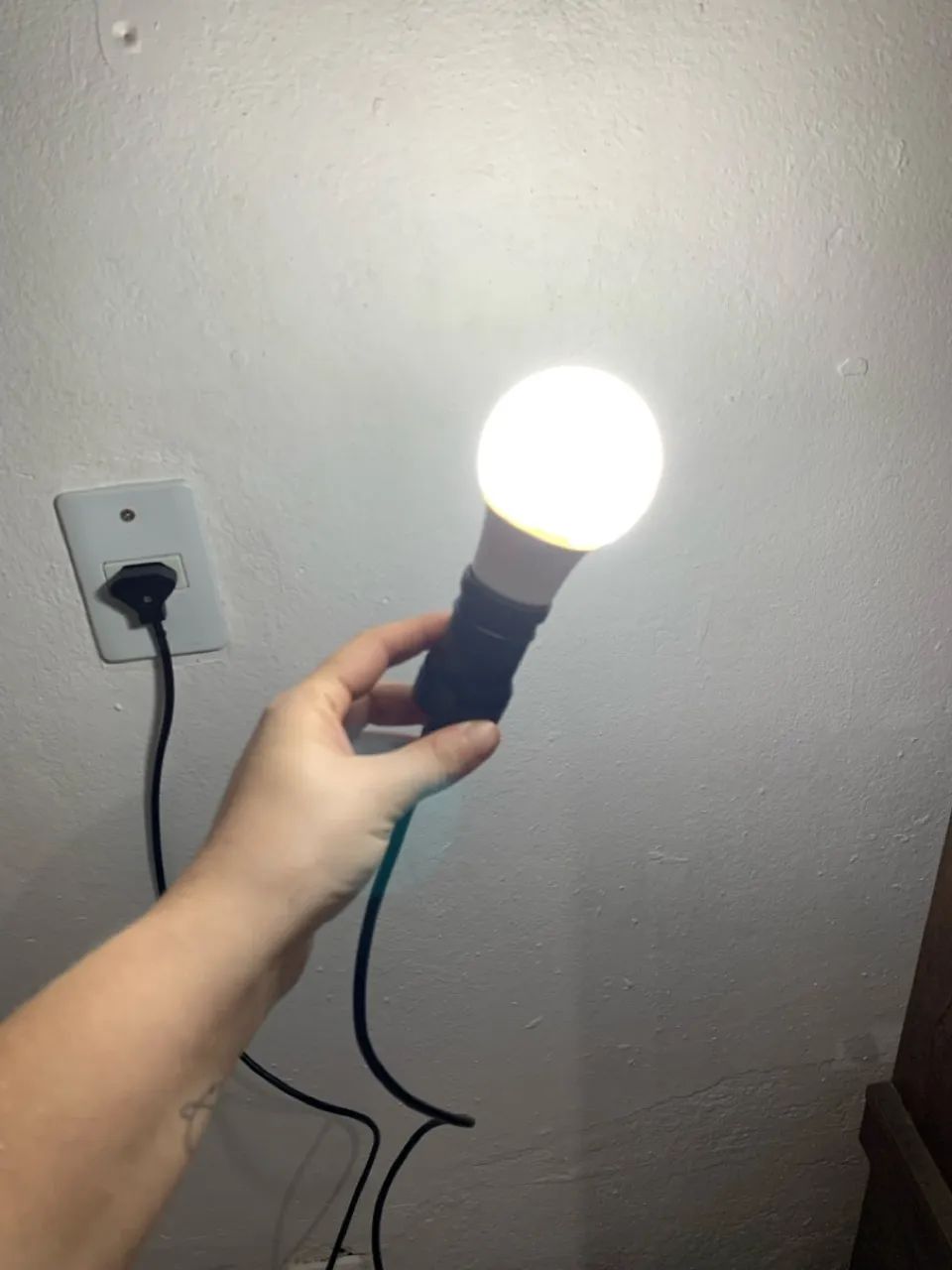 Soquete para lâmpada com fio - Foto 5