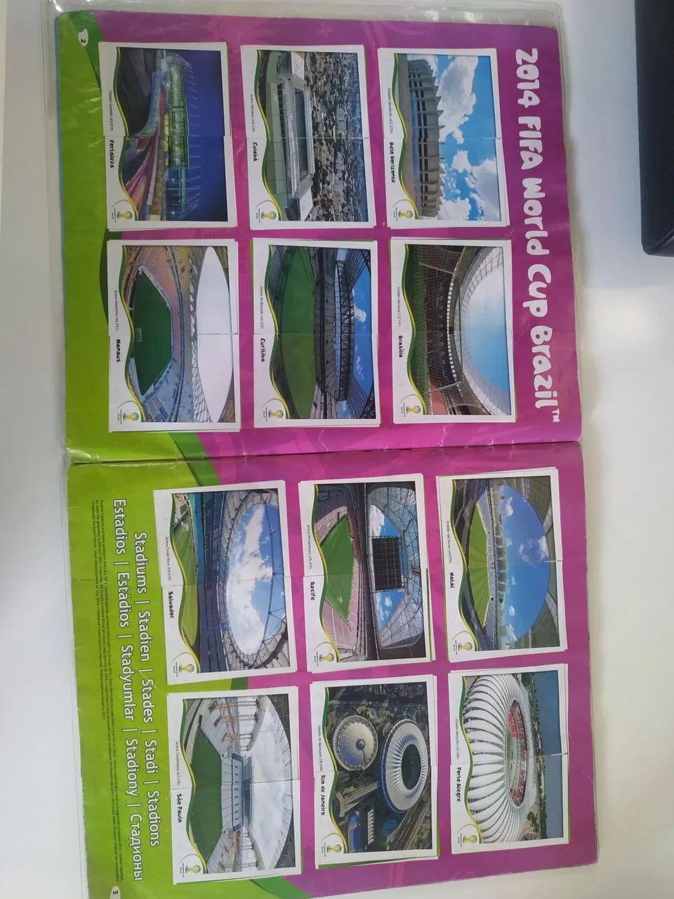 Álbum da copa 2014 completo com capa protetora  - Foto 3