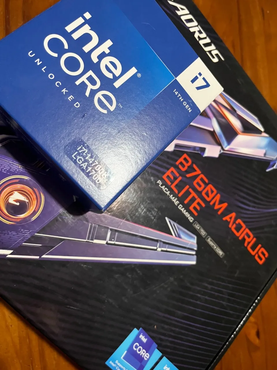 Kit i7 14700k + b760m aorus elite
