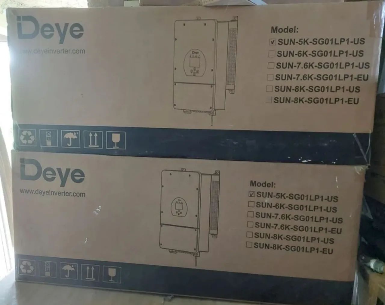 INVERSOR HÍBRIDO DEYE 5K US (127/220V) ON/OFF GRID [SG01LP1-US] - Foto 2