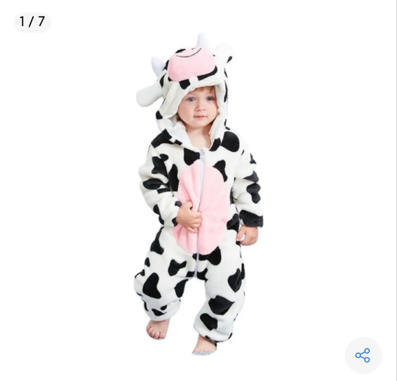 Roupa infantil de vaquinha