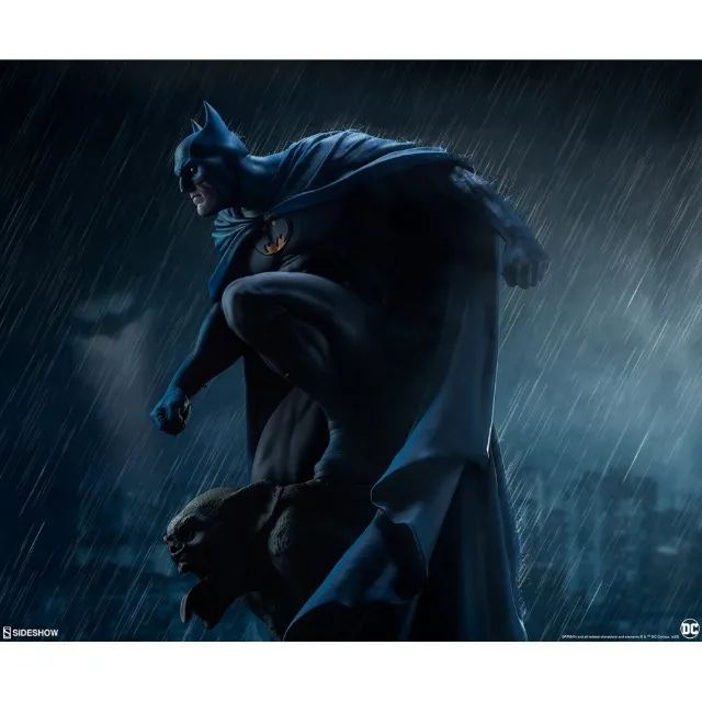 Sideshow Batman Premium Format Regular - com caixa arte e parda - Foto 3