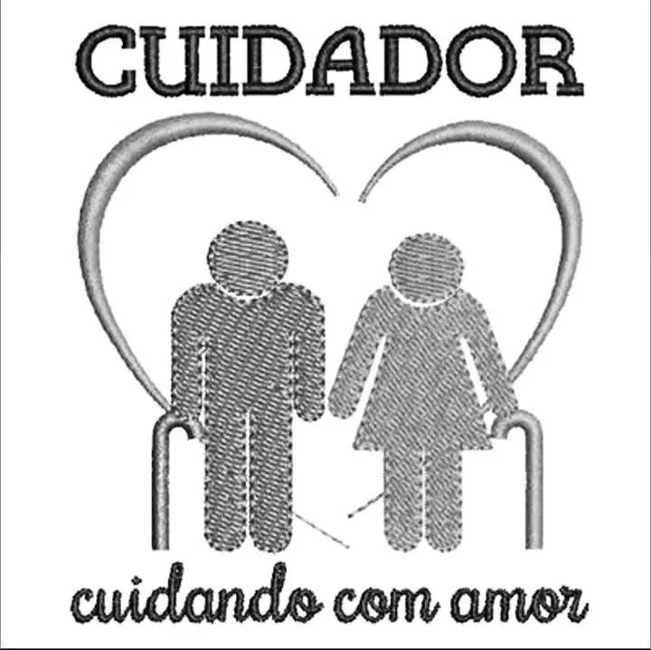 Cuidadora de idosos de crianças e folguista 