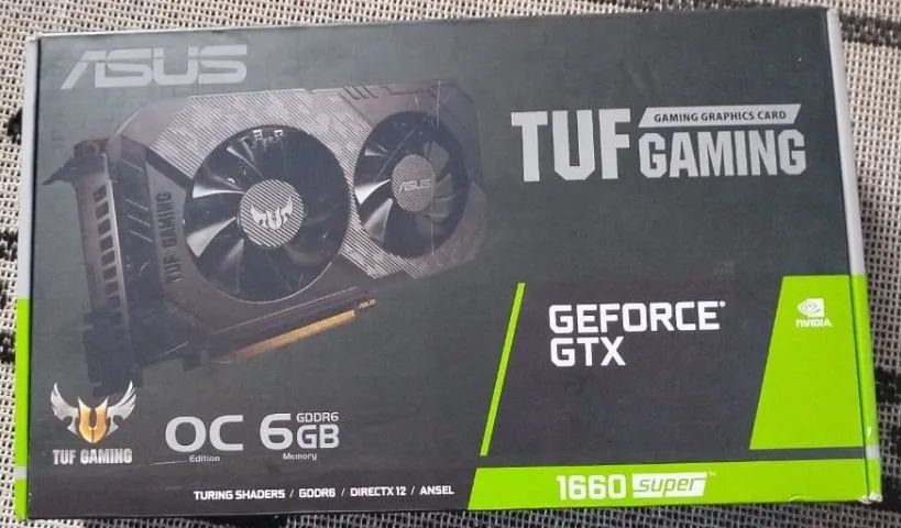 Placa de Vídeo Asus Tuf Gaming Geforce Gtx 1660 Super 6gb - Foto 2