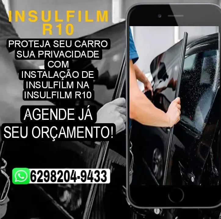 Trabalhamos com os melhores material de insulfilme window blue é o window premium 
