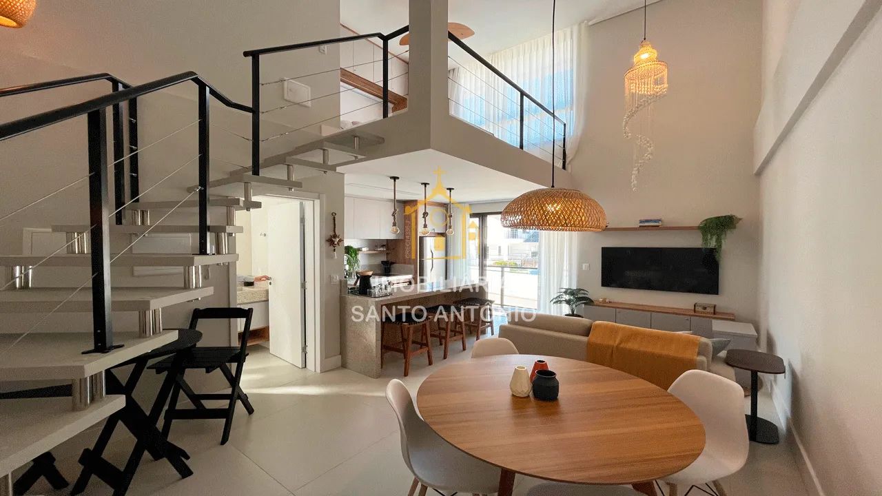 Apartamento para aluguel, 1 quarto, 1 suíte, 1 vaga, Santo Antônio de Lisboa - Florianópol - Foto 2