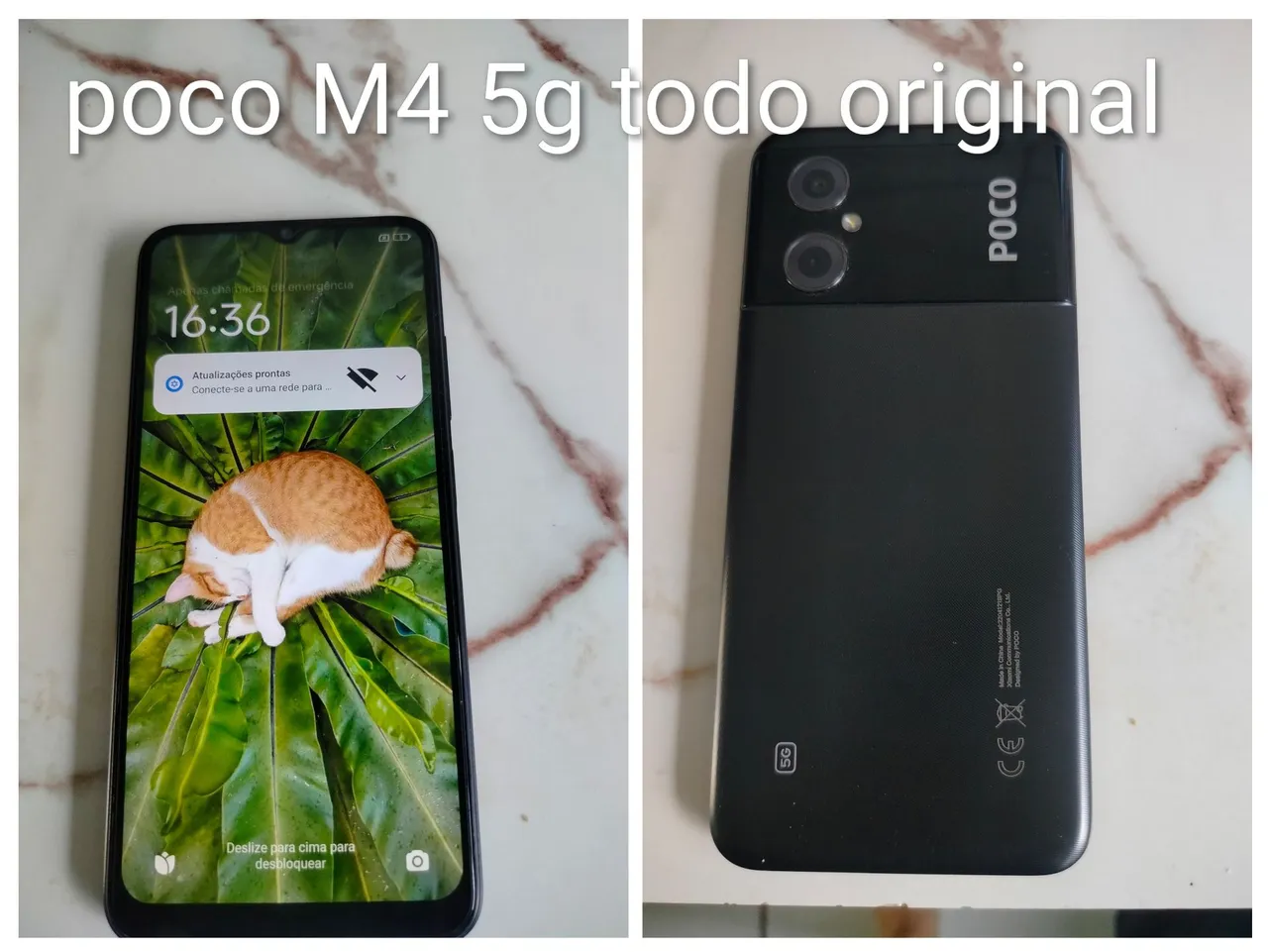 Vendo celular Poco M4 5G  Impecáveis
