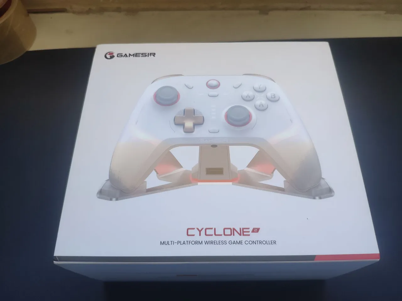 Controle Gamesir Cyclone 2. Branco. Novo, lacrado!