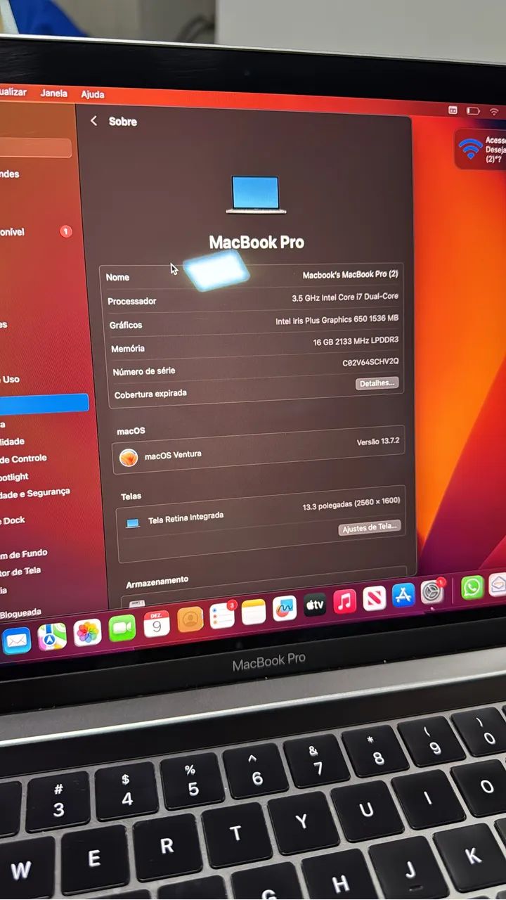 MacBook Pro 2019 com touchbar - Foto 4