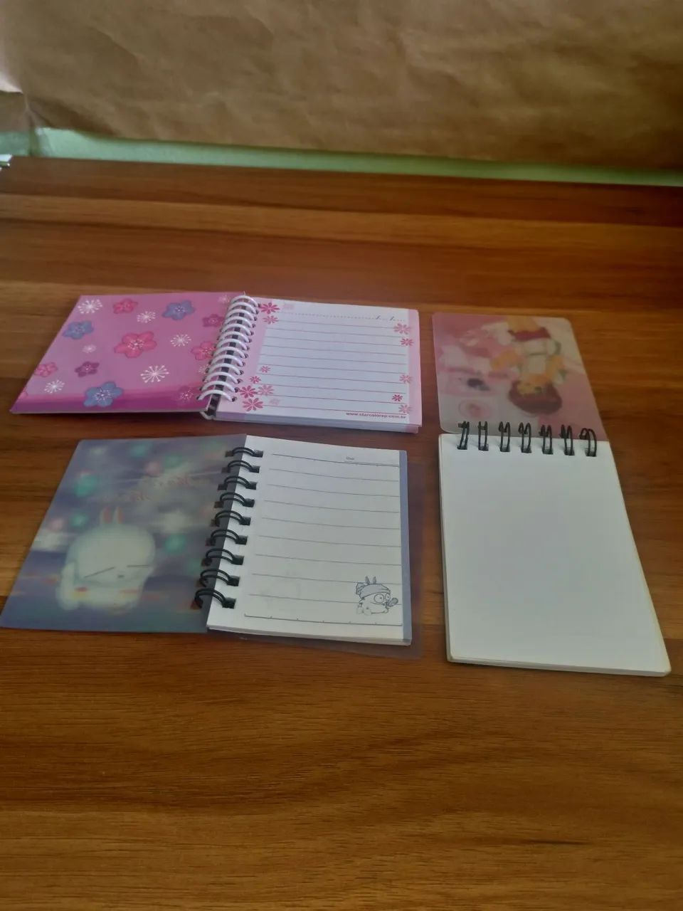 3 cadernos de bolso - Foto 2