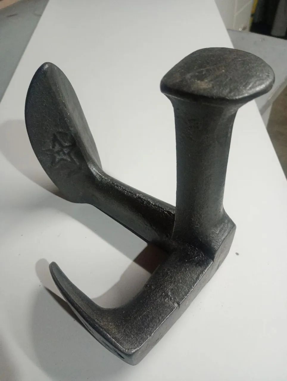 Peça de metal antiga para decoração - Foto 5