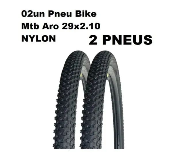 Pneus 29 par 2.10  Misto asfalto e trilha 