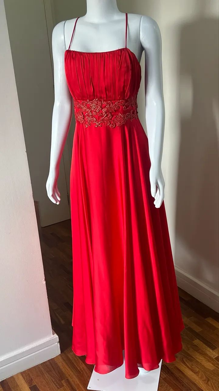 Vestido de festa vermelho  - Foto 3