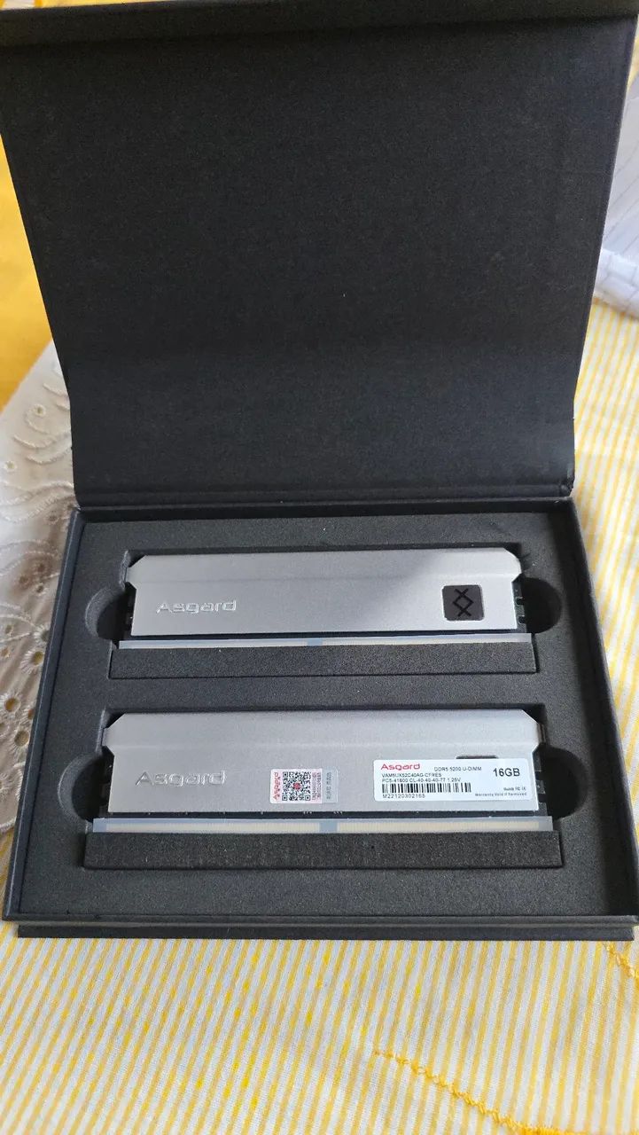 Memória RAM Asgard FREYR DDR5 32GB 5200MHz - Foto 3