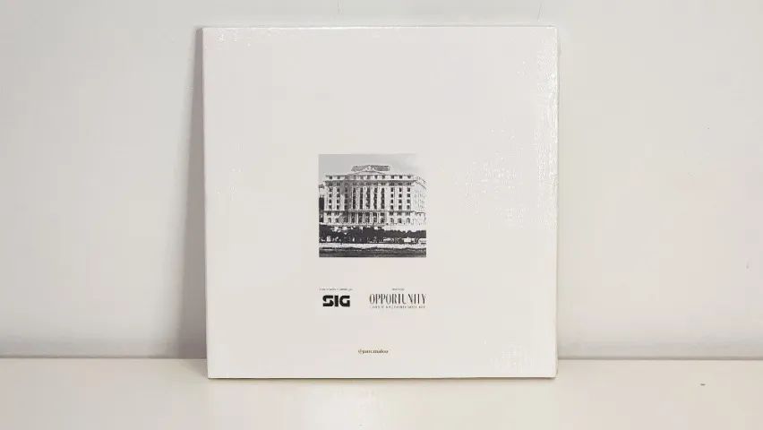 Livro Cem Anos de Glória - Parc Malou (Lacrado) 32 x 32cm - Foto 2
