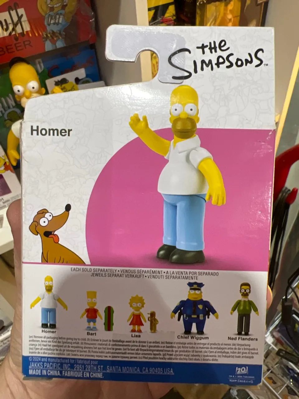 Boneco Homer Simpson Jakks Original - Foto 3