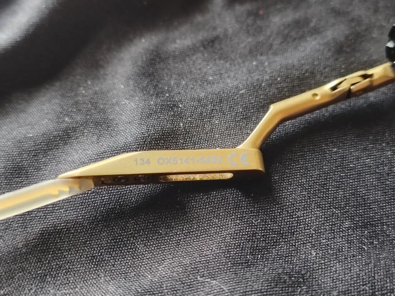 ARMAÇÃO ÓCULOS OAKLEY DEADBOLT  DOURADA - Foto 5