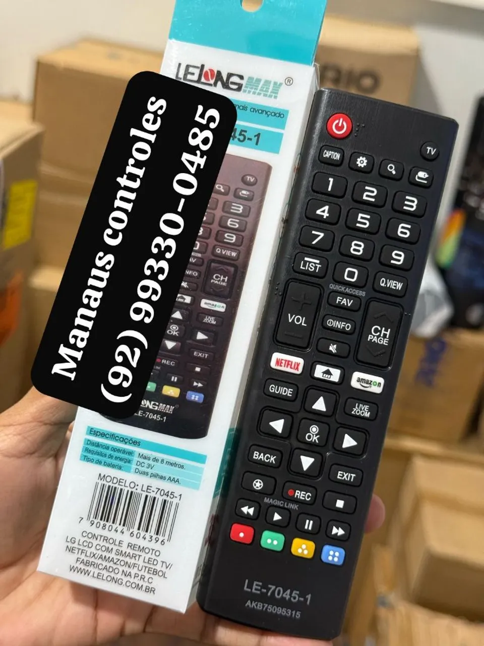 Controle para TV LG Smart ( fazemos entregas )