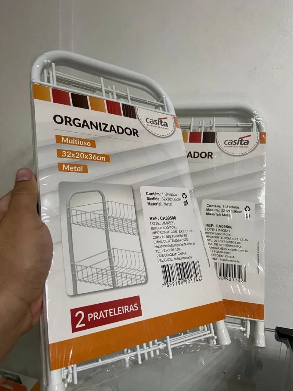 Organizador Multiuso Metal - Casita - Foto 3