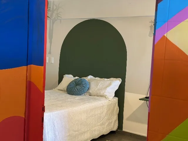 Apto Encantado | Quarto e sala.