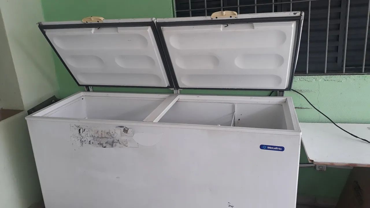 FREEZER METALFRIO DA 550 546 LITROS USADO 110V - Foto 3