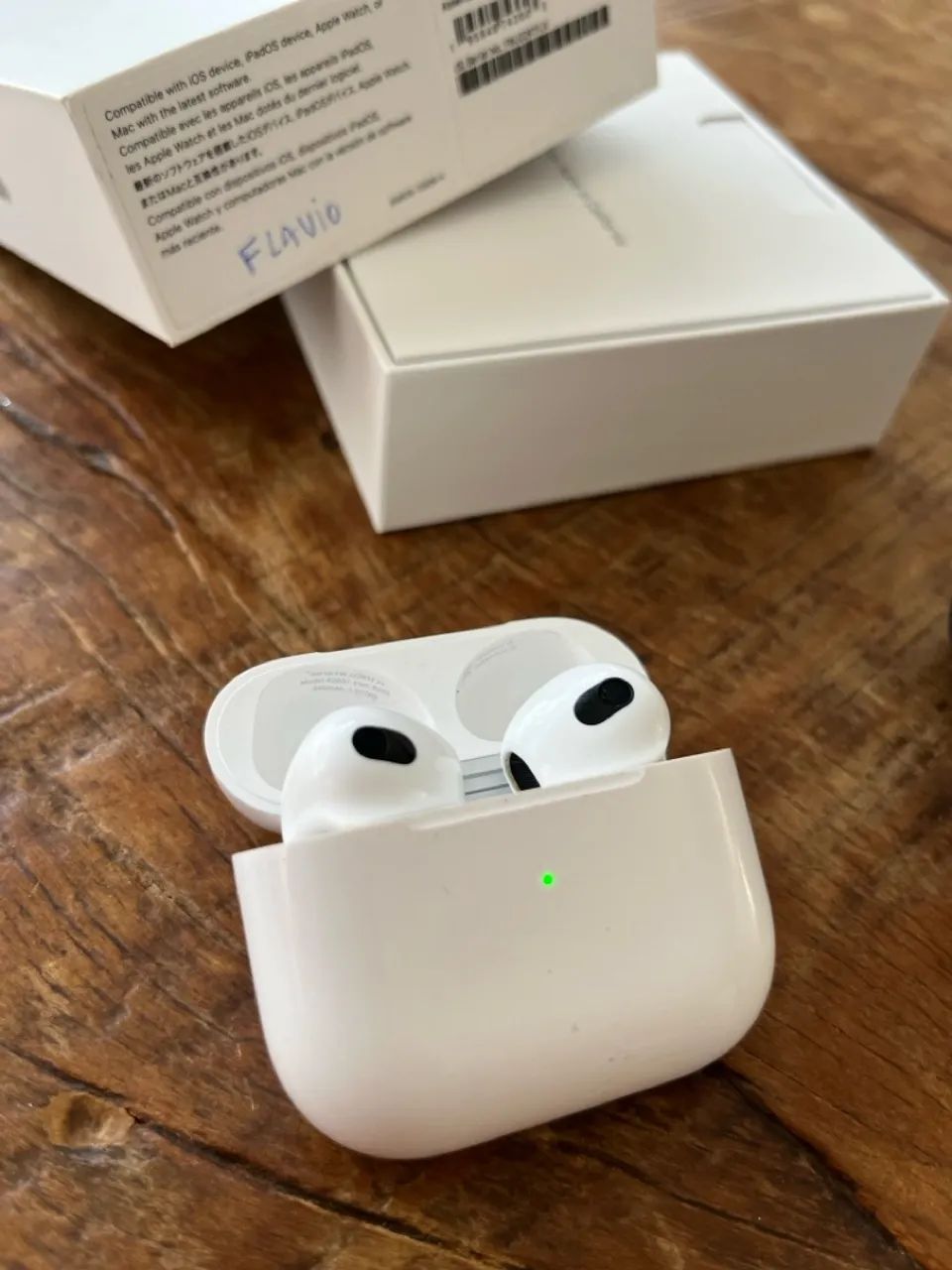 AirPods 3 novíssimo na garantia até 08/25