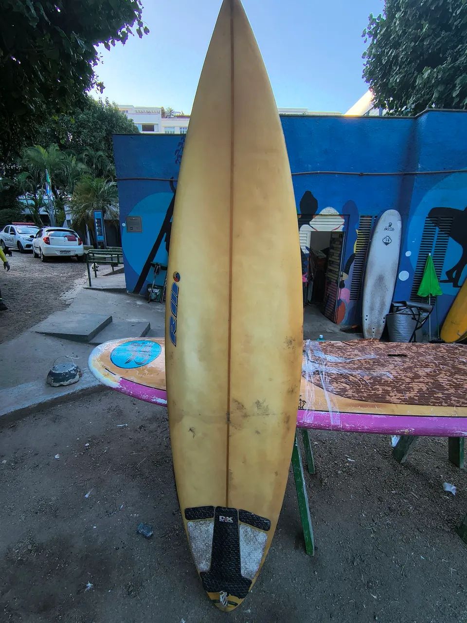 Prancha de Surfe Vintage -67 Triquilha 