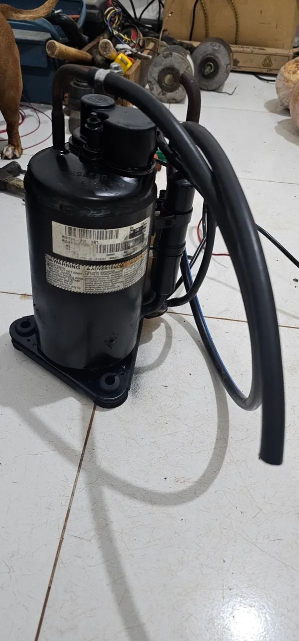 Compressor com motor de ar condicionado - Foto 4