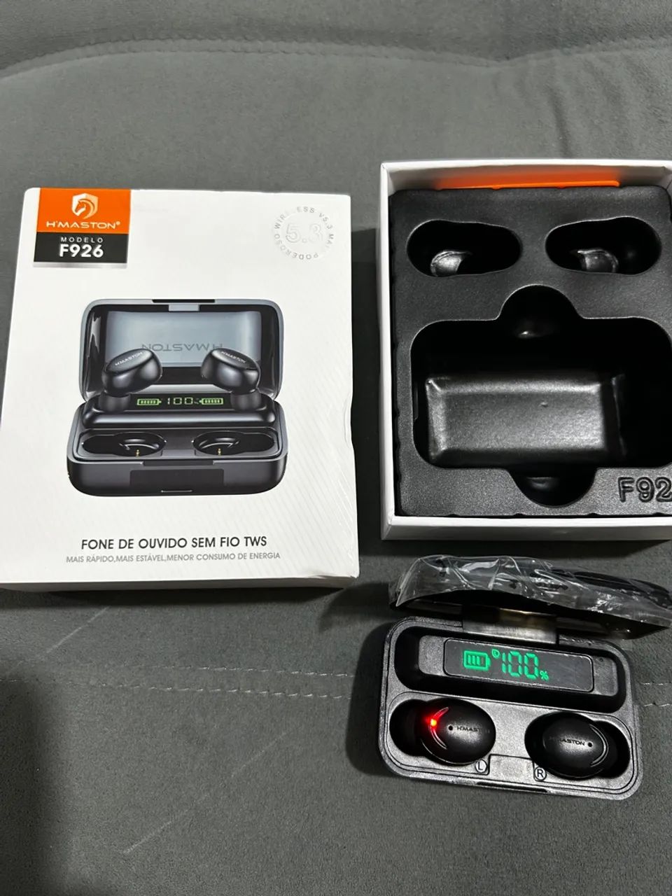 Fone de ouvido Bluetooth f926 - Foto 2