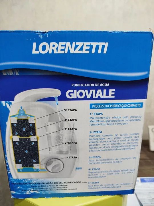 Purificador de água Gioviale, Lorenzetti  - Foto 2